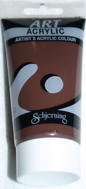 Schjerning Art Acrylic Brændt umbra 75ml